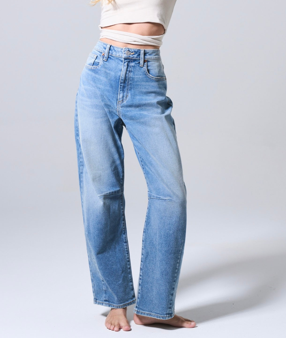 Sneak Peek Barrel Jeans