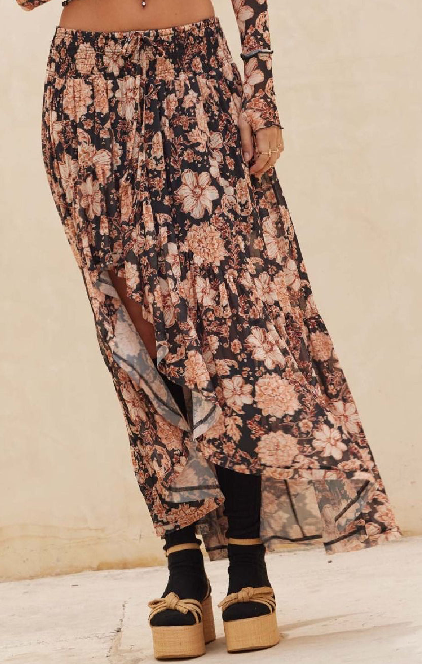 Promesa Flora Asymmetrical Skirt