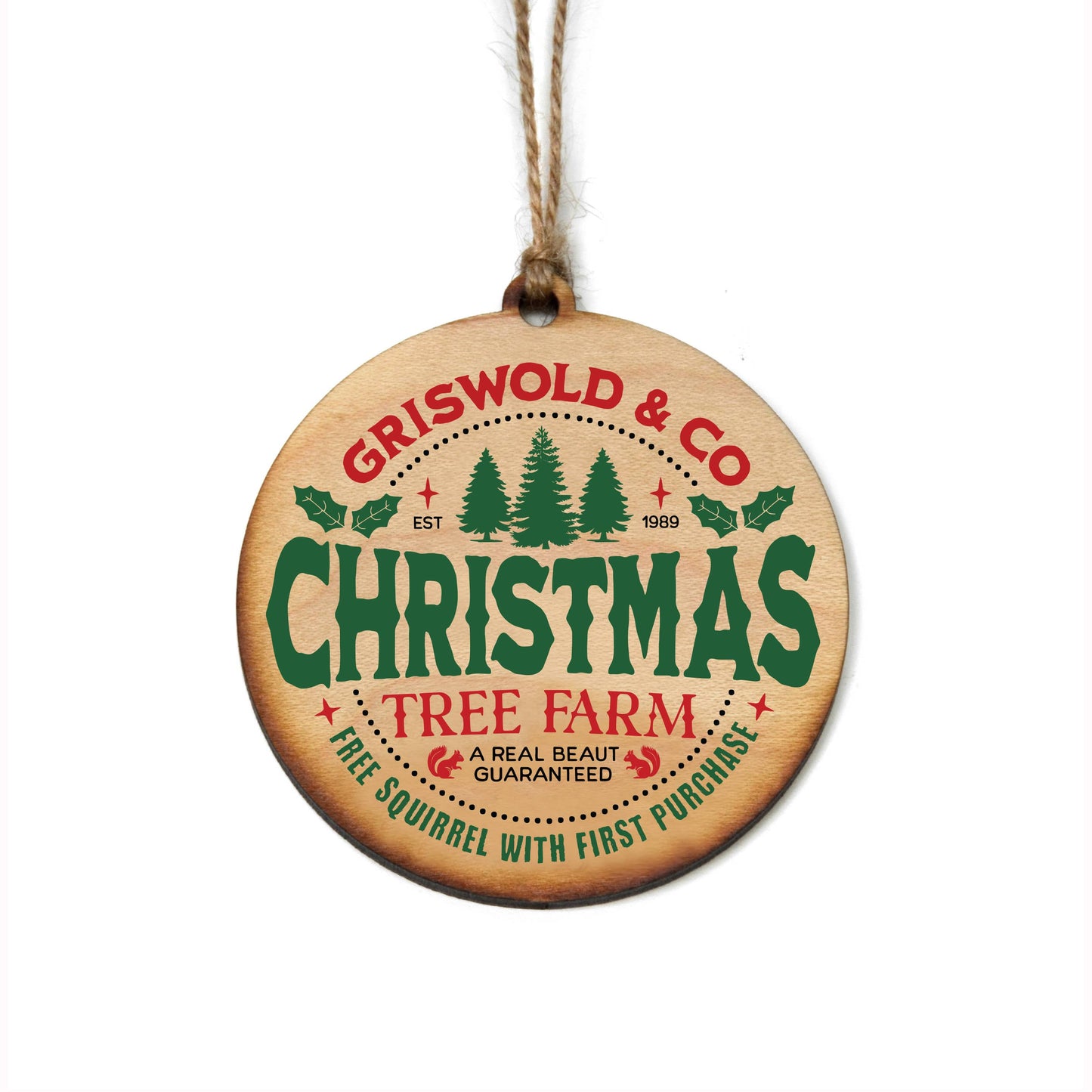 Christmas Tree Farm Griswold & Co Holiday Ornaments