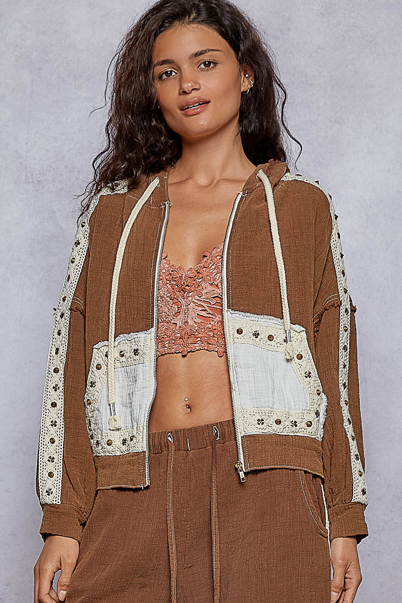 POL Stud Hoodie