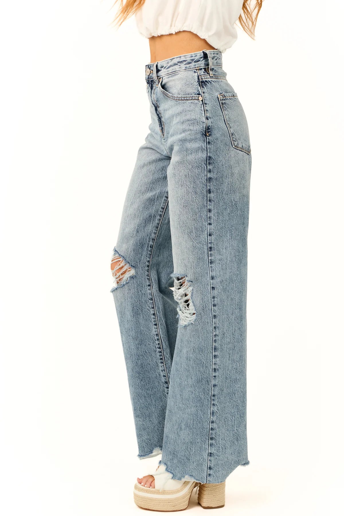 KanCan Wide Leg Jeans