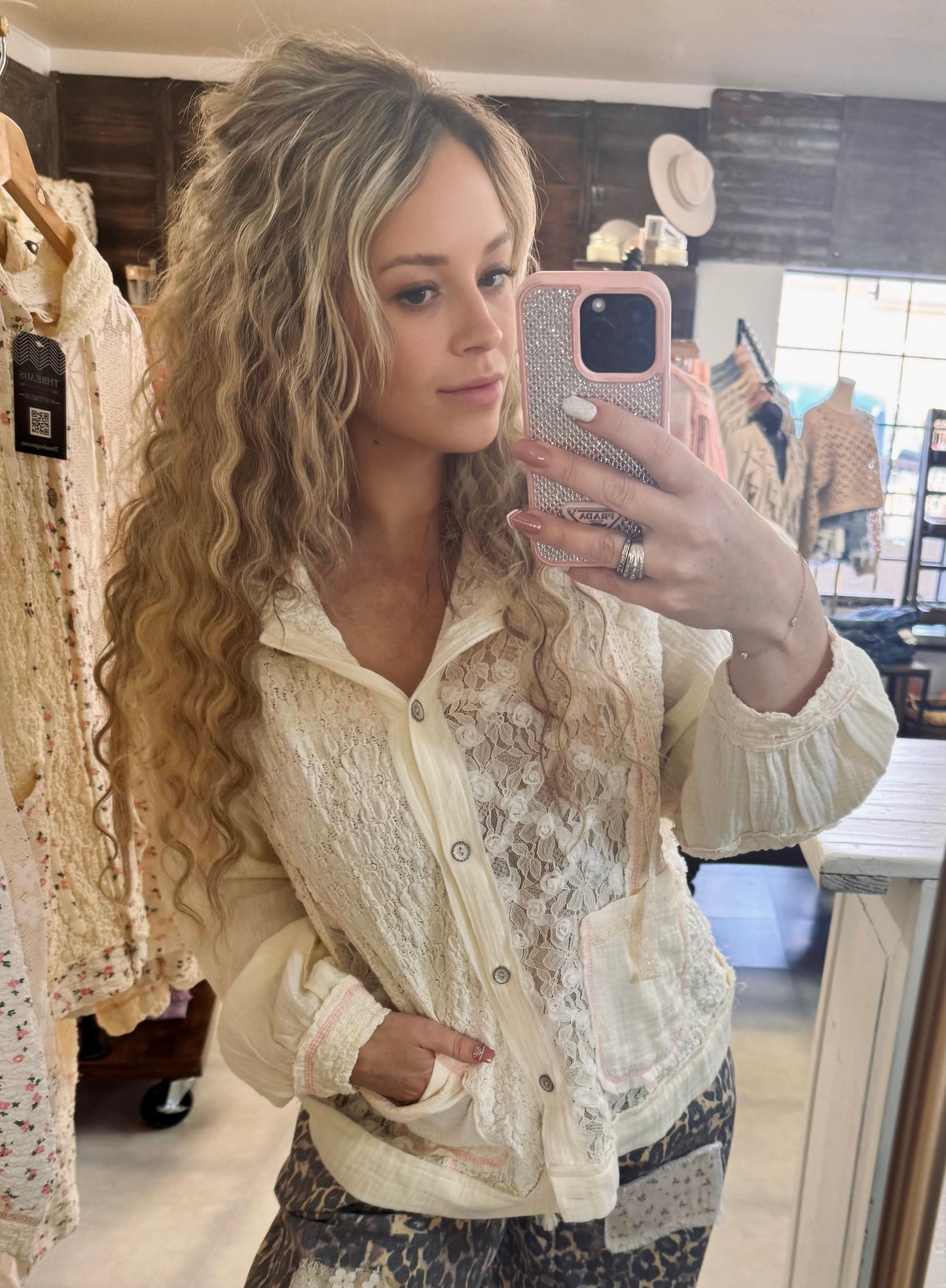 POL Lace Hoodie