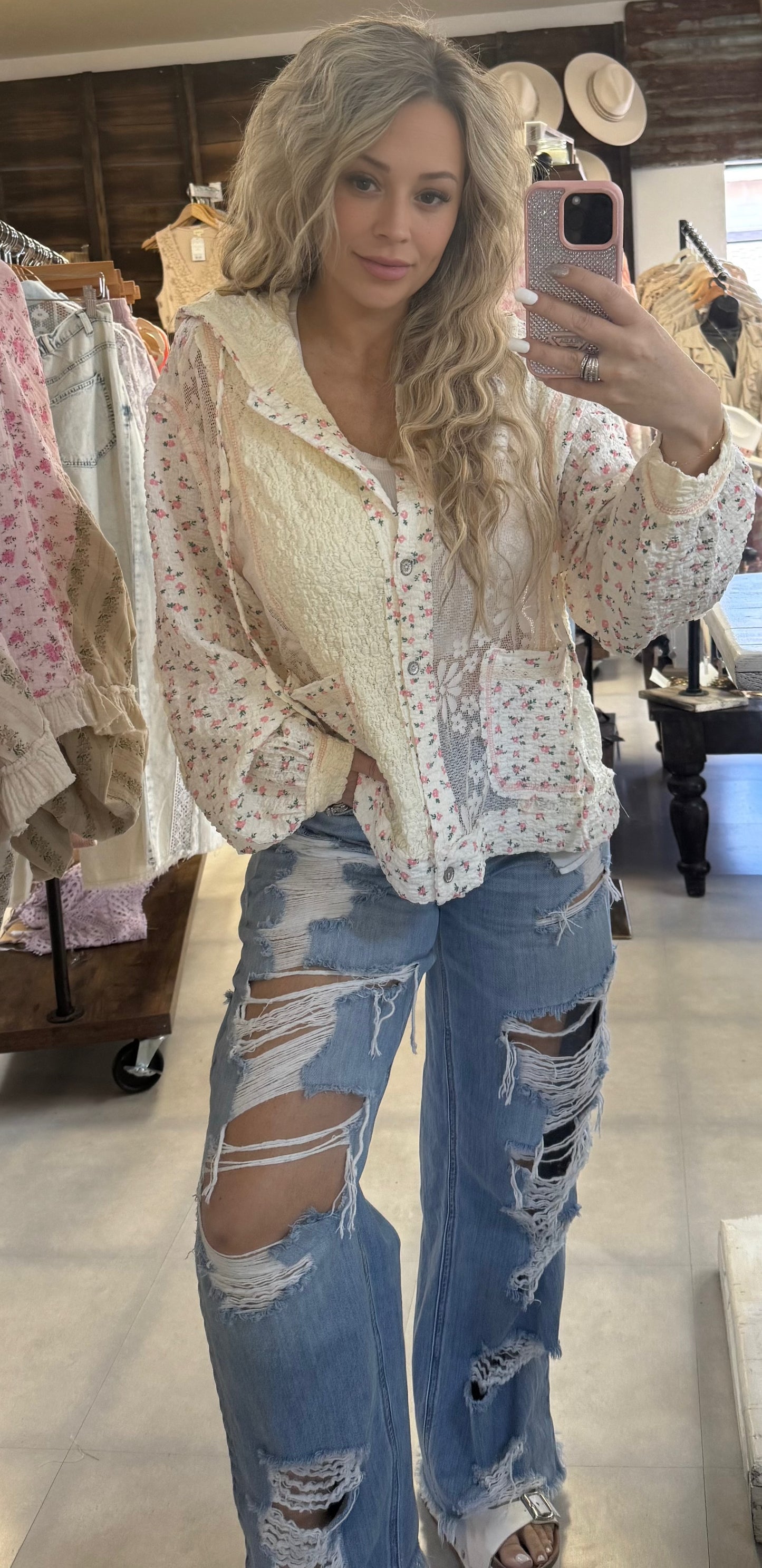 POL Lace Hoodie