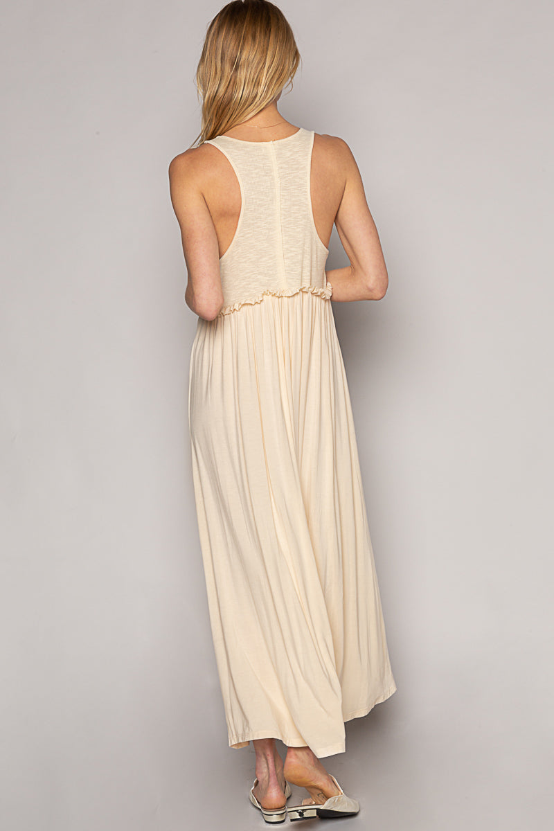 POL Slit Maxi Dress