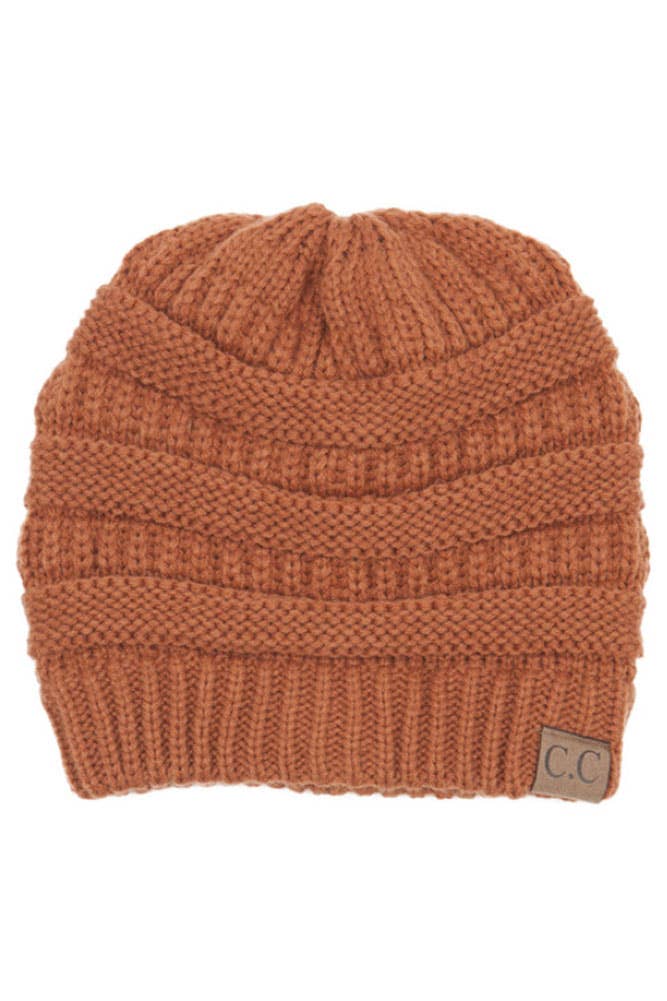 C.C Best Selling Cable Knit Classic Beanie Winter Hat (Copy)