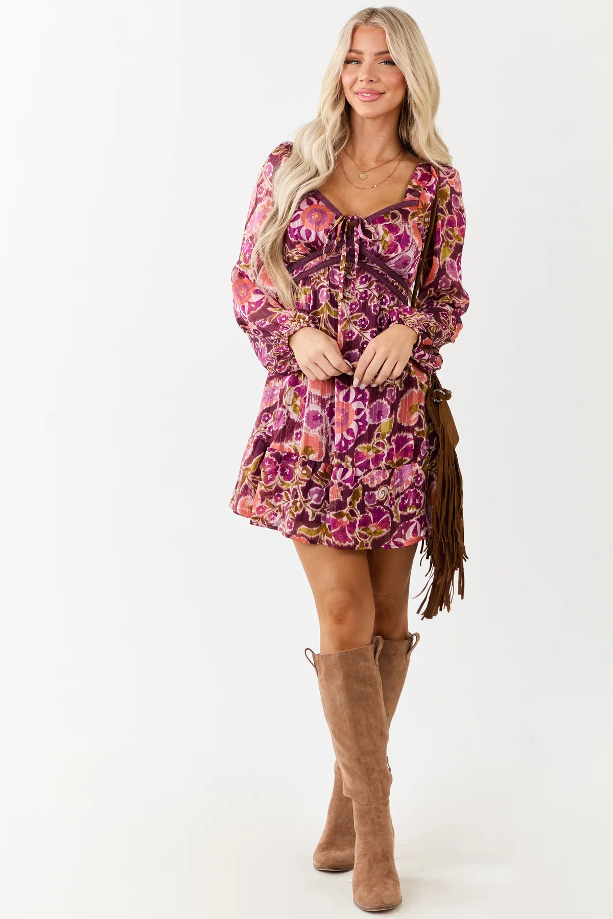 Very J Floral Dress