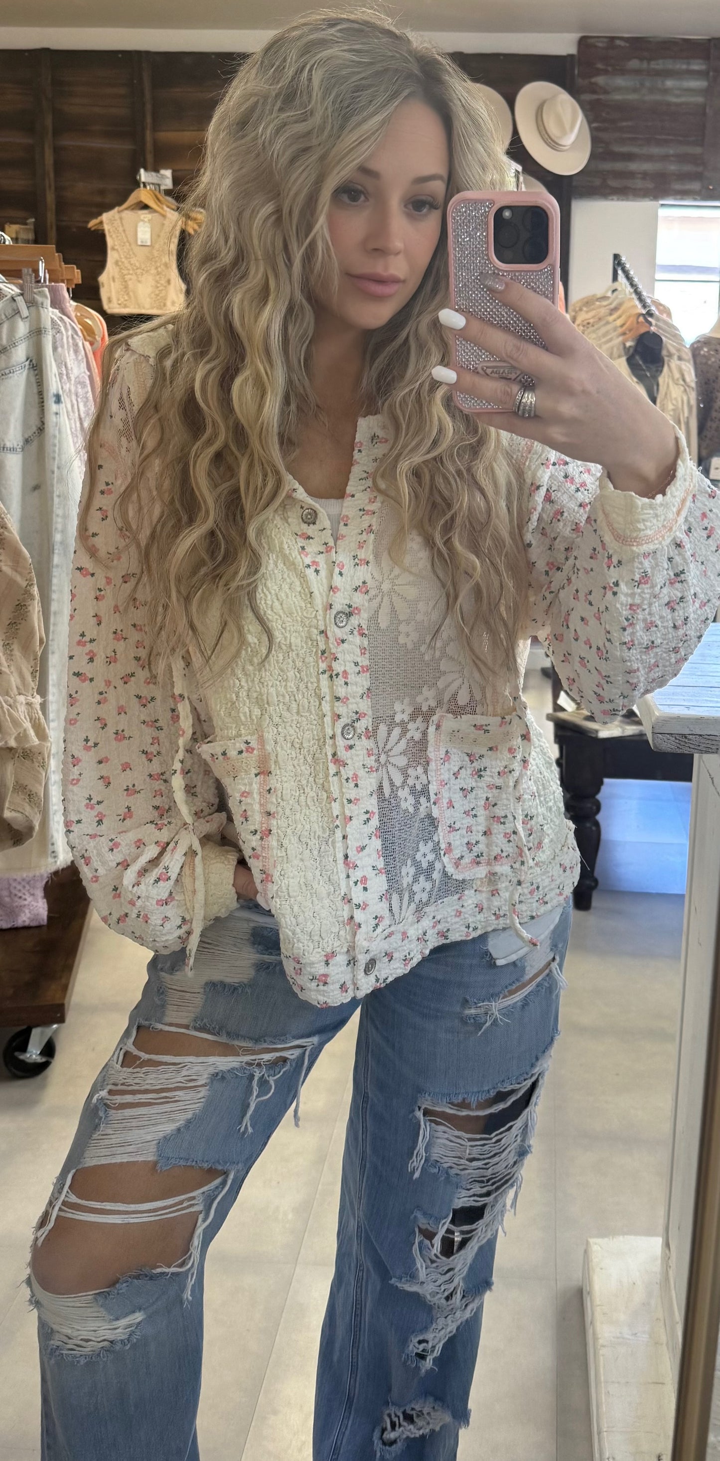POL Lace Hoodie