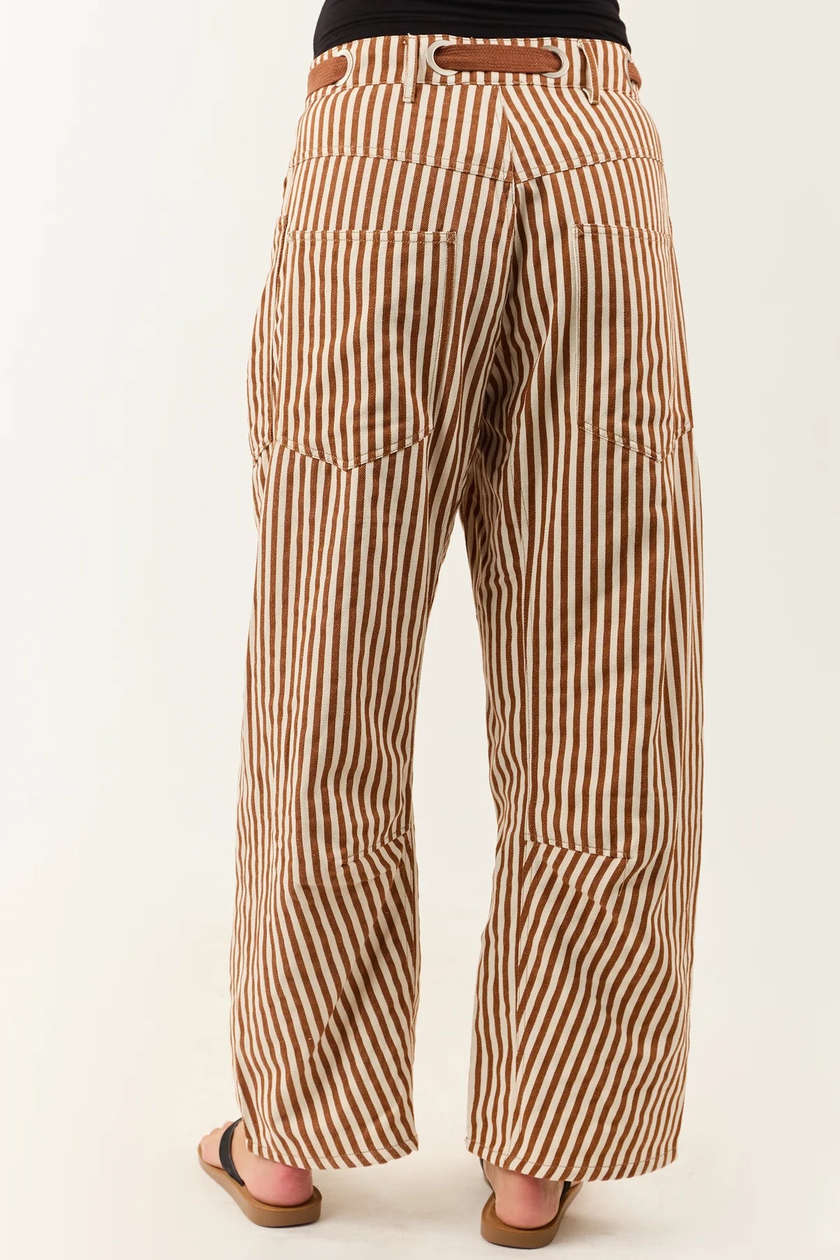 Eesome Striped Barrel Pants