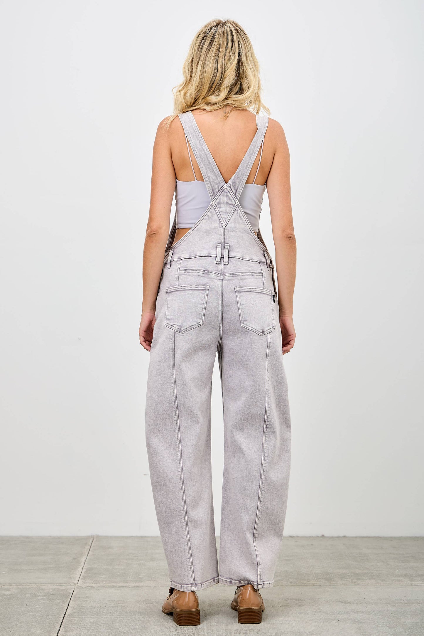 PREORDER - Saige Barrel Overalls