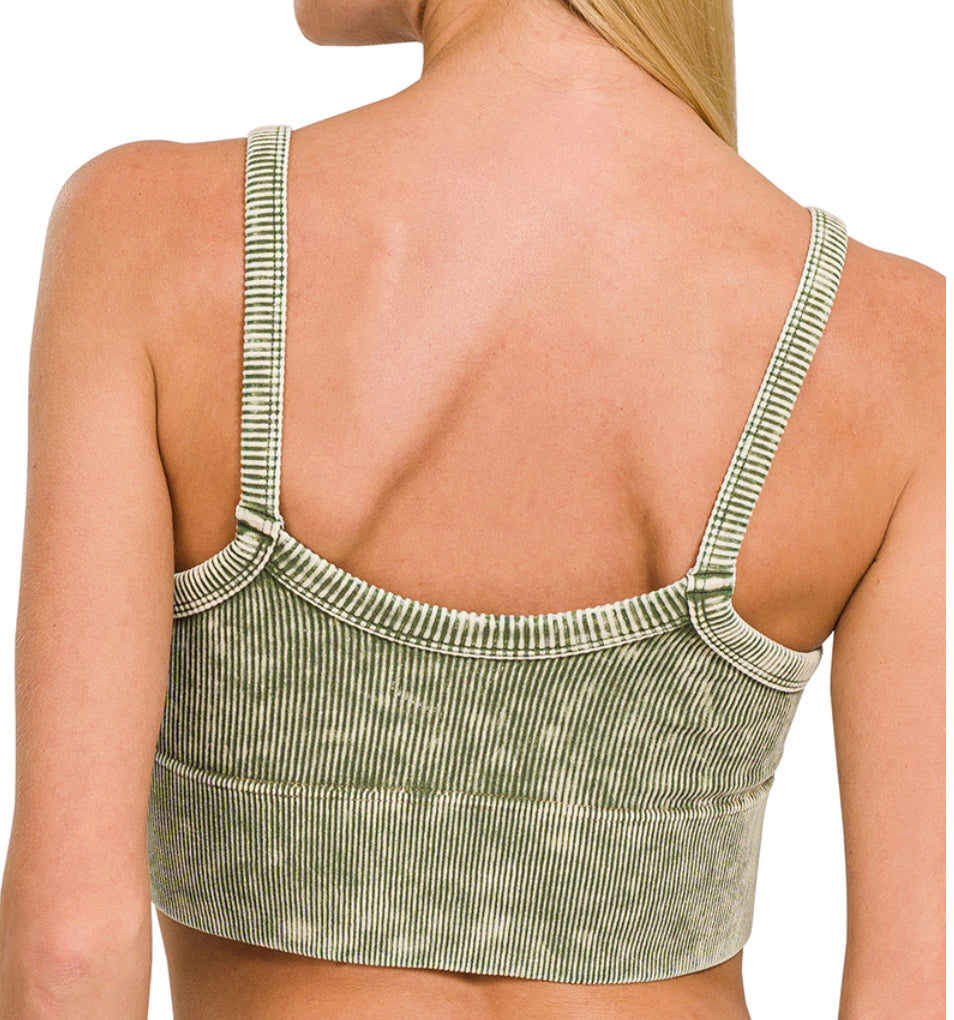 Washed Ribbed Brami
