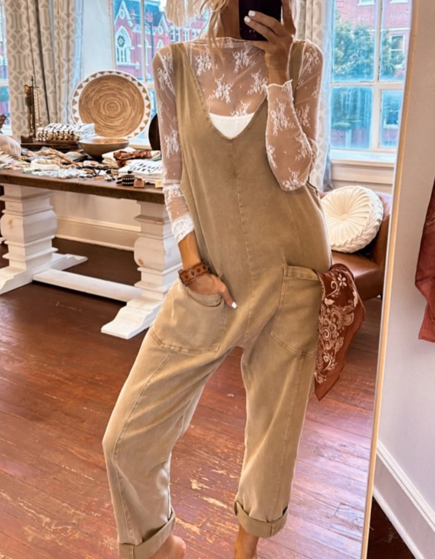 Adjustable Strap Jumpsuit