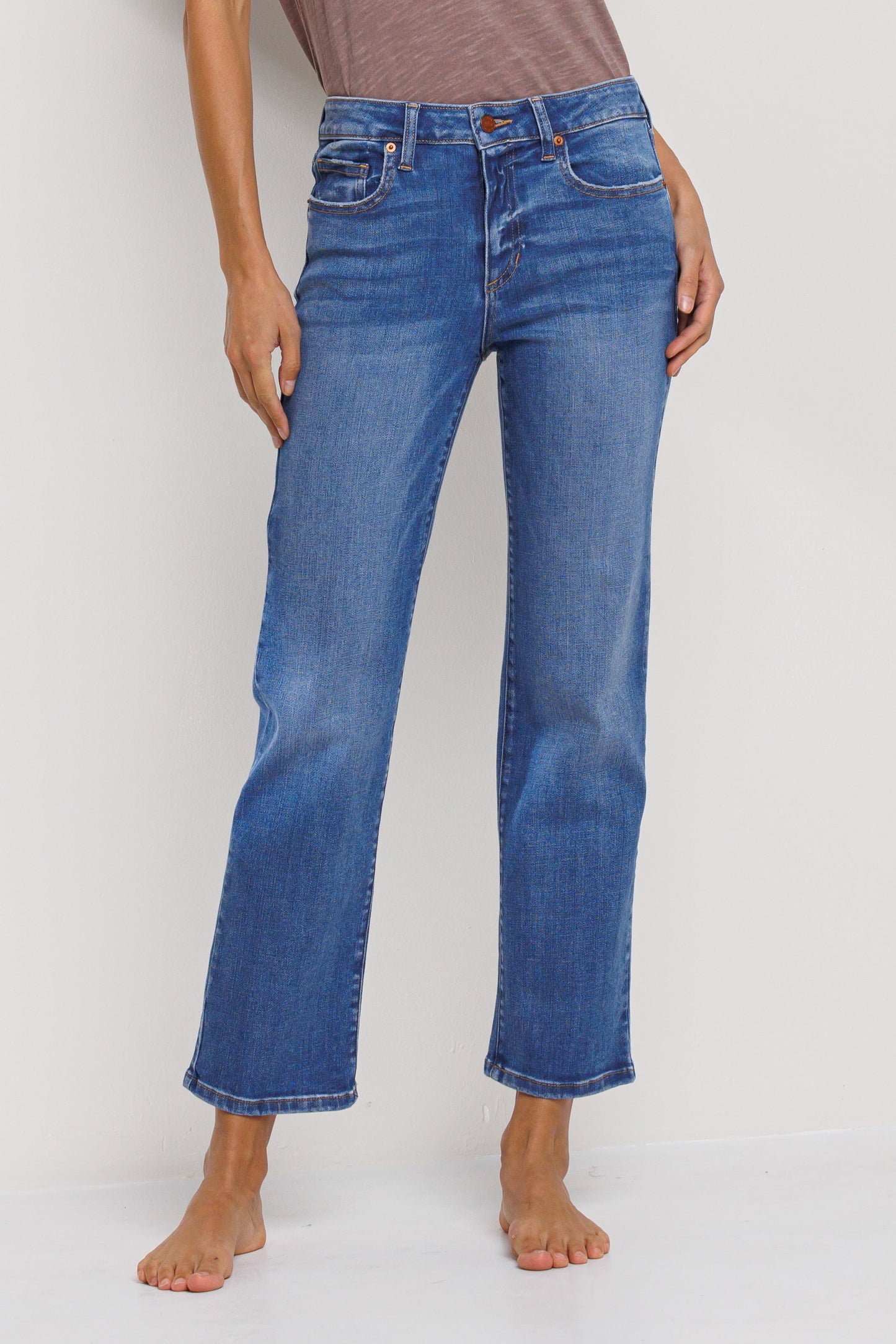 Sneak Peek Slim Straight Jeans