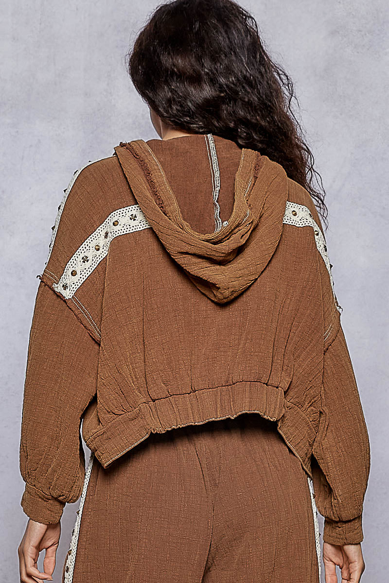 POL Stud Hoodie