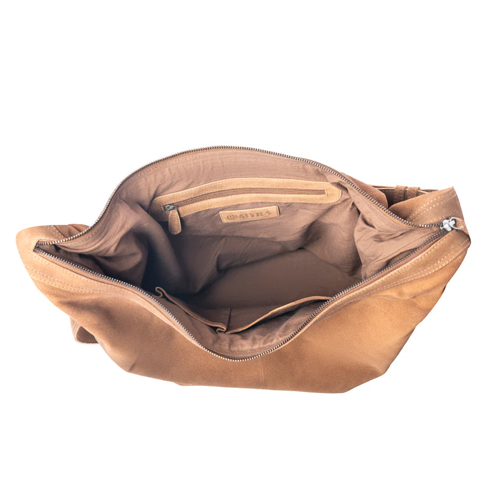 Hunter’s Grove Suede Leather Hobo