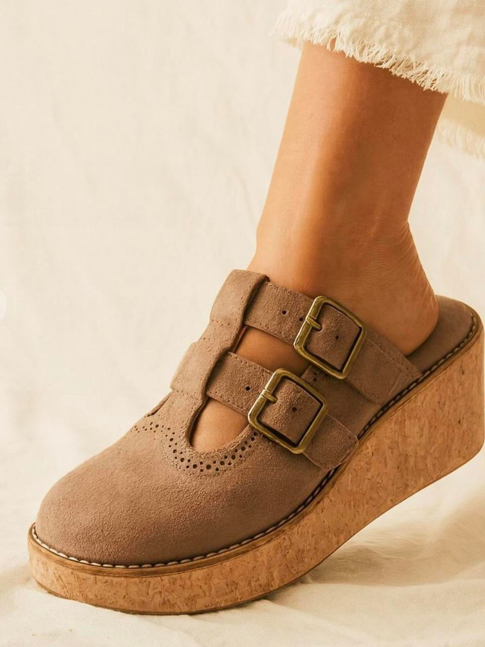 Pierre Dumas Wedge Clog