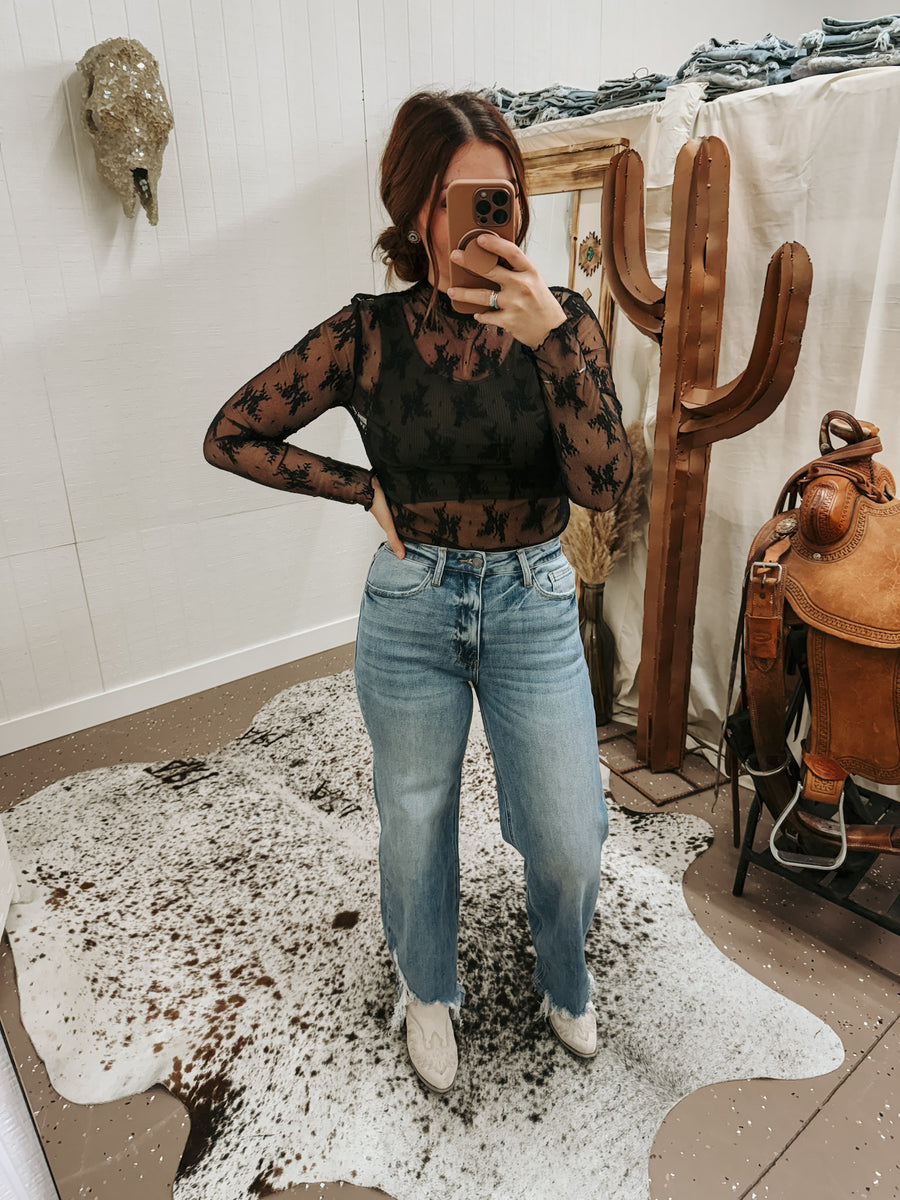 Lace Layering Top