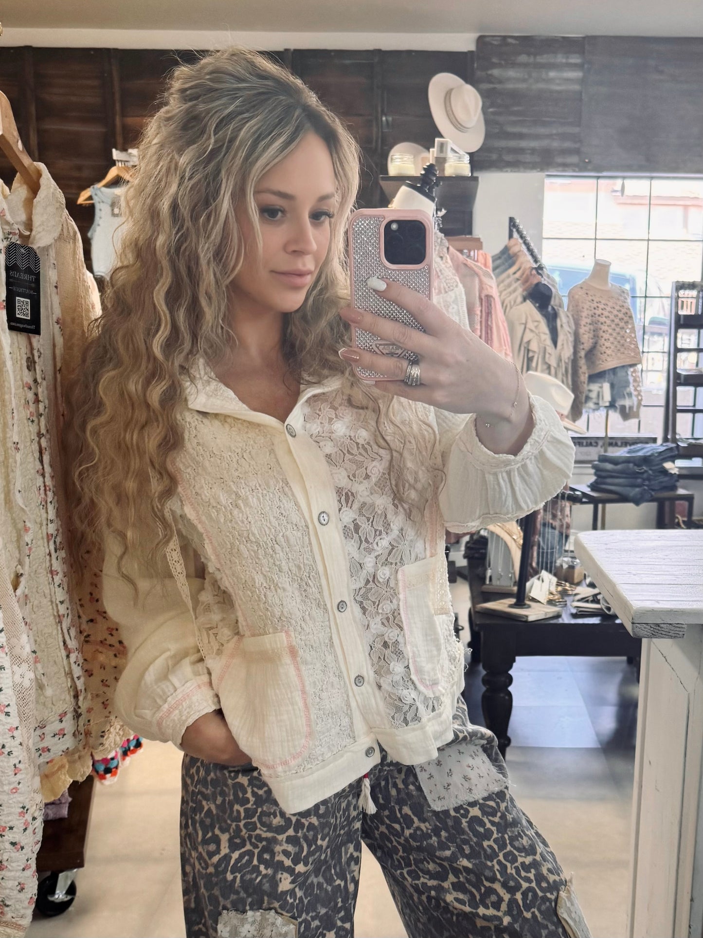 POL Lace Hoodie