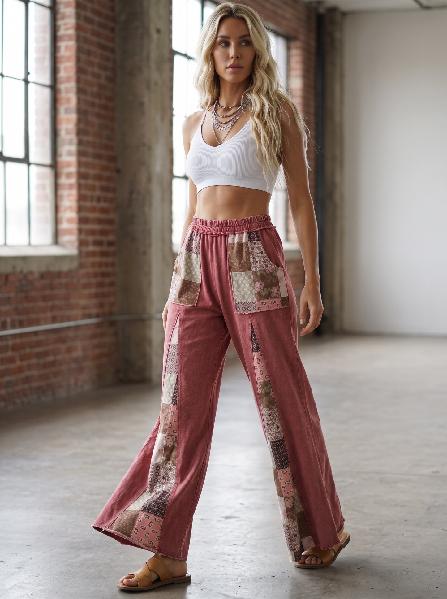J.Her Patchwork Pants