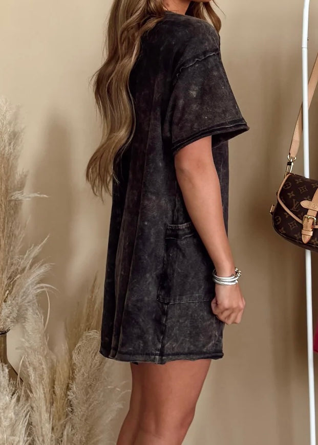 Miner Washed Knit Romper