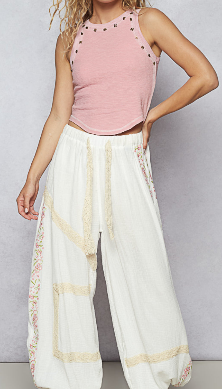 PREORDER- POL Studded Crop Tank