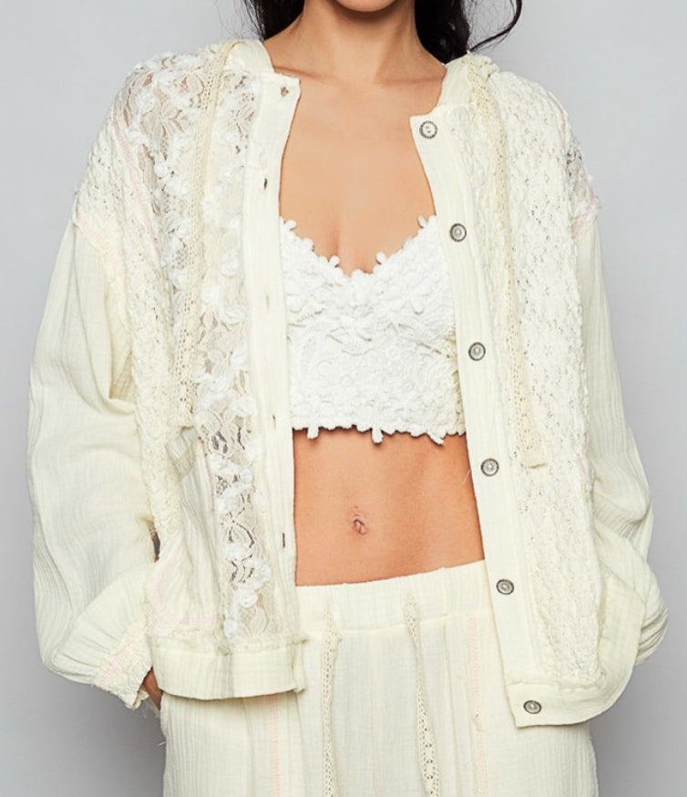POL Lace Hoodie