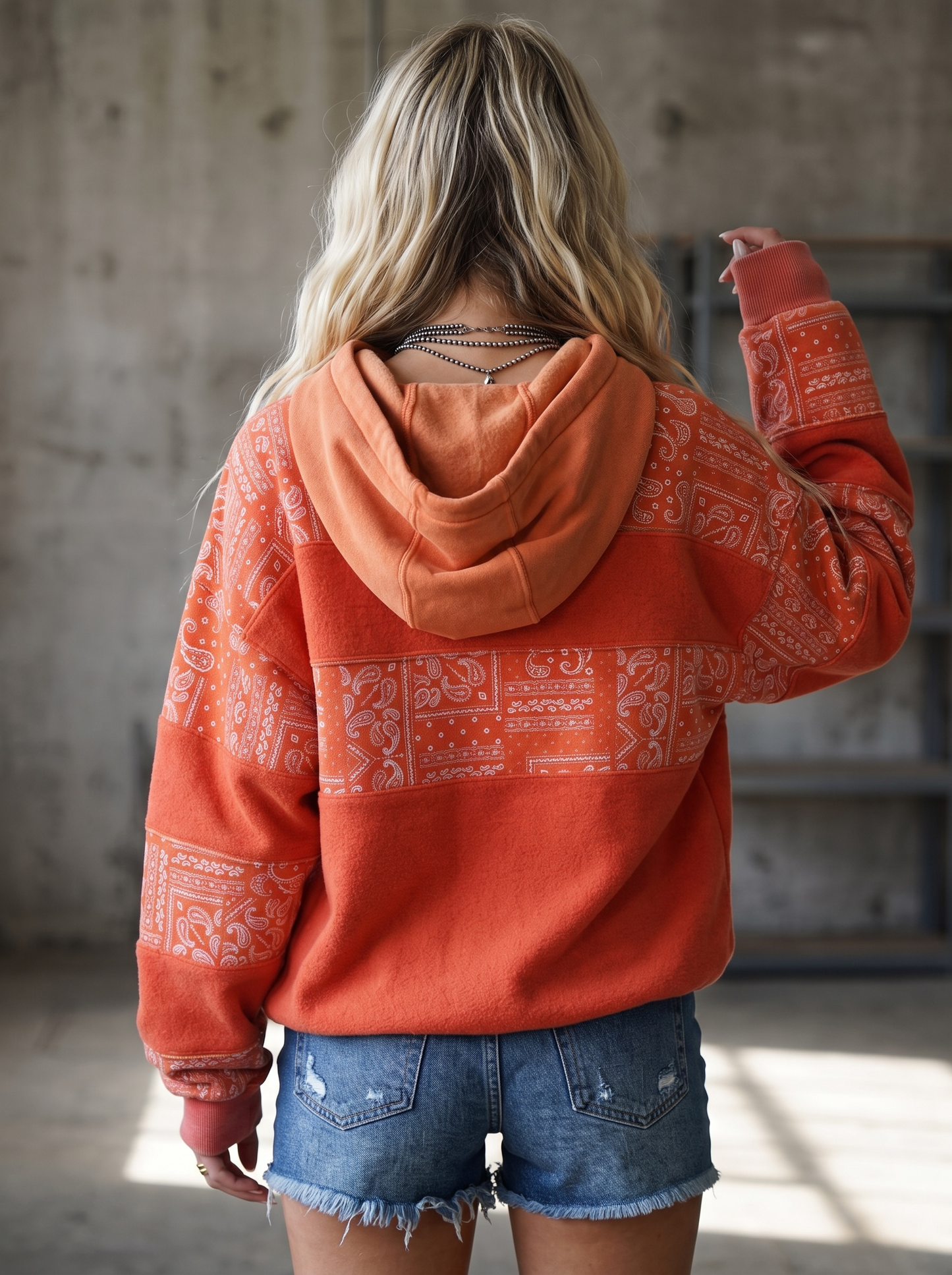 Easel Bandana Hoodie