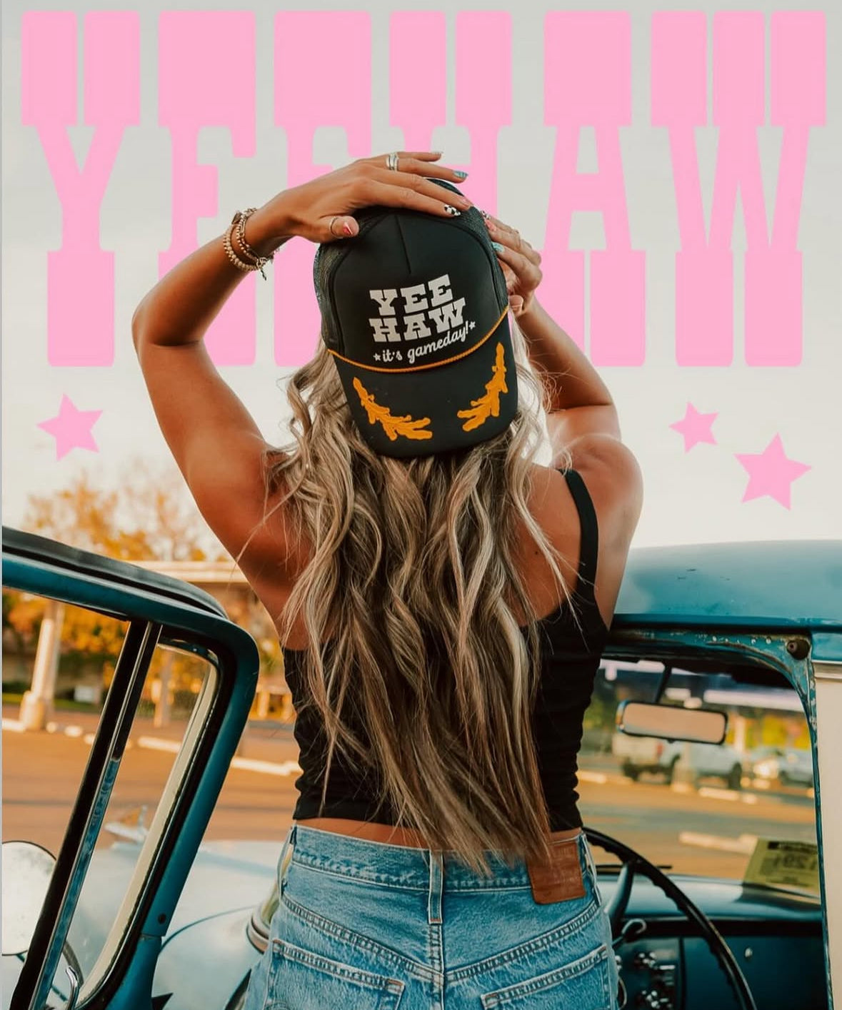 Yeehaw It’s Game Day Trucker Hat