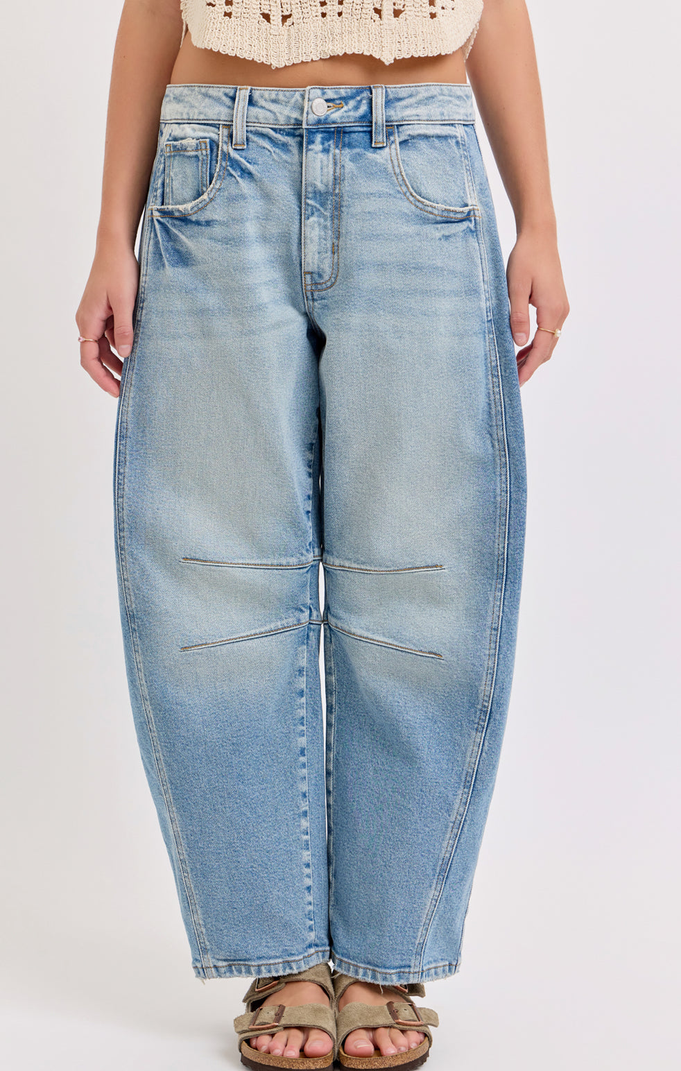 Cello Barrel Jeans