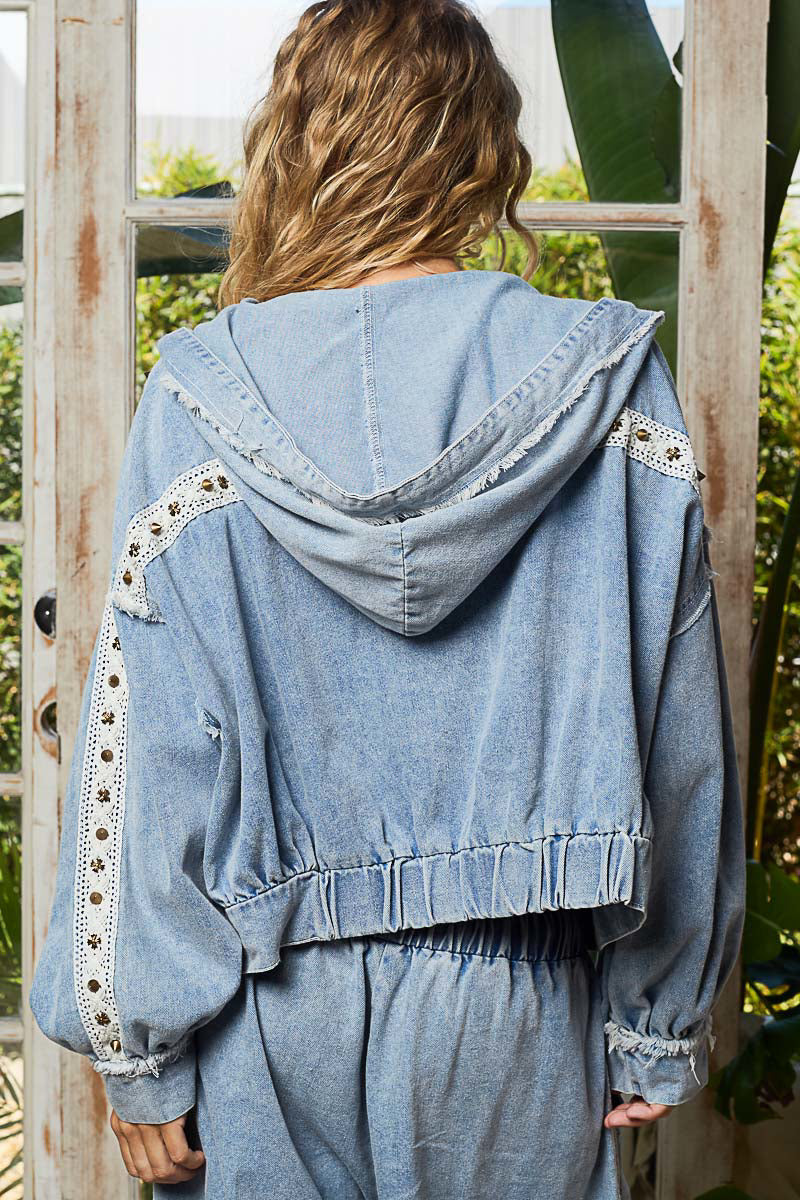 POL Stud Hoodie