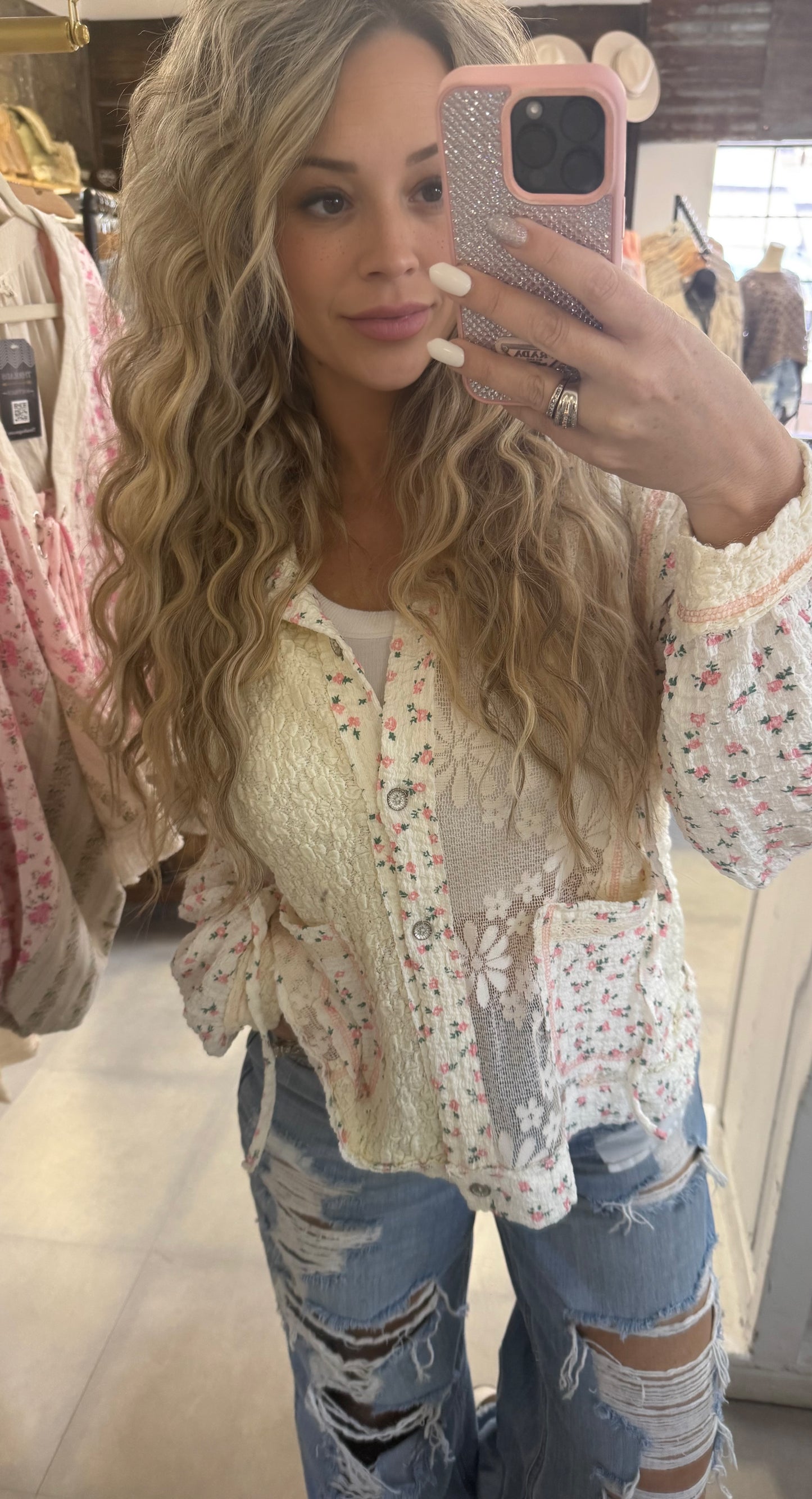 POL Lace Hoodie