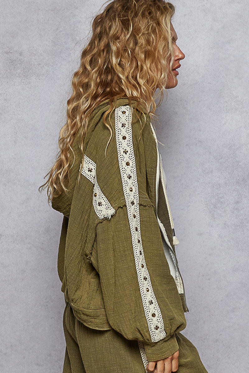 POL Stud Hoodie