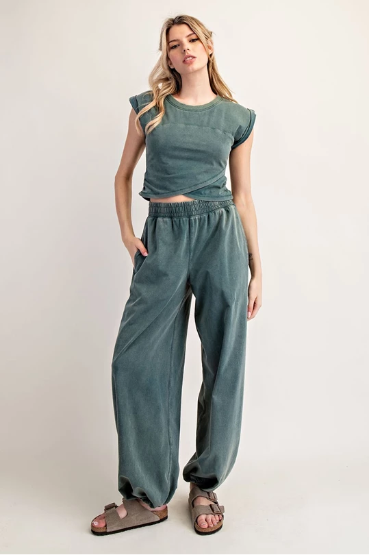 Eesome Wrap Crop Top