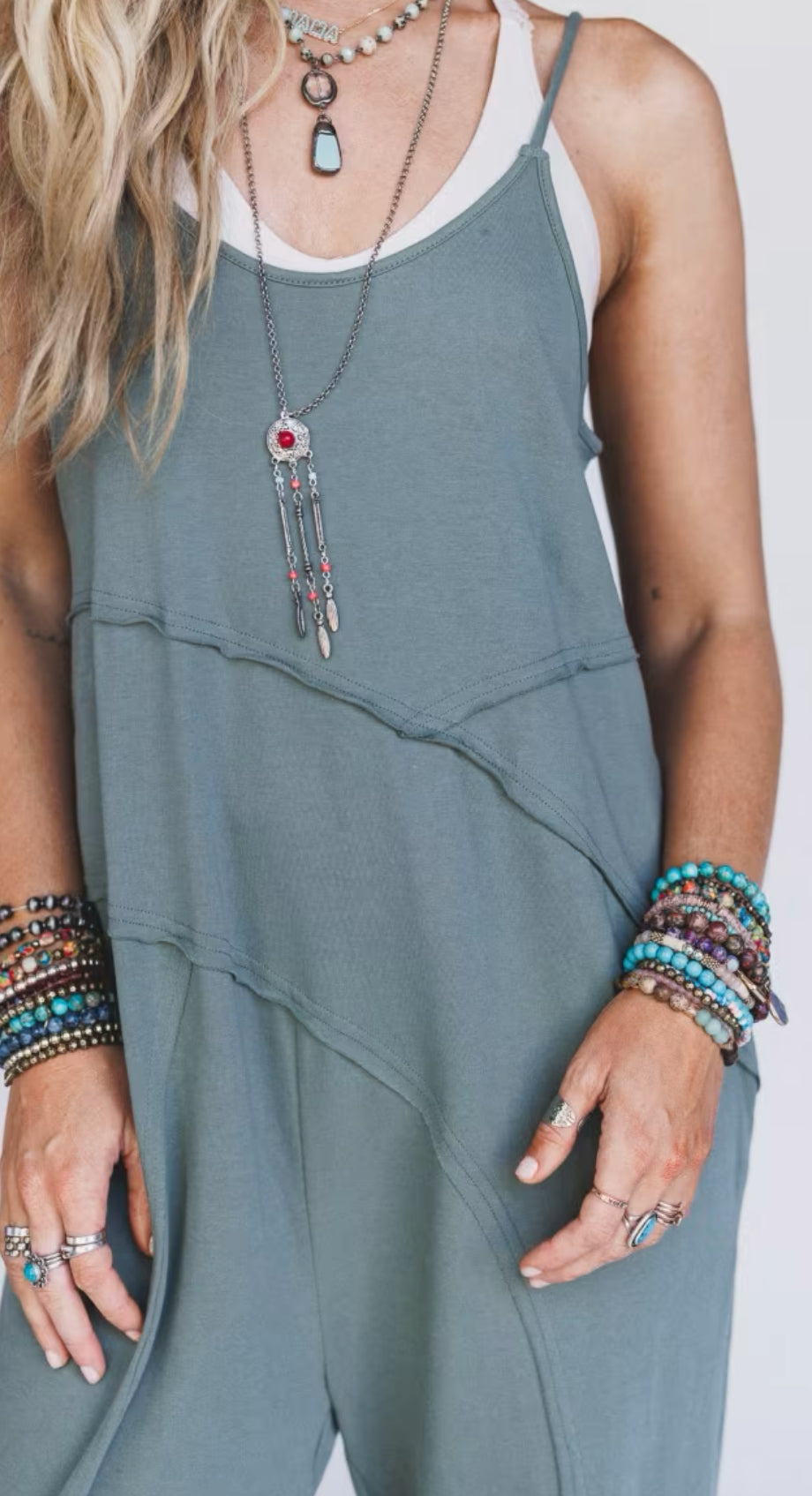 Very J Harem Jumpsuit