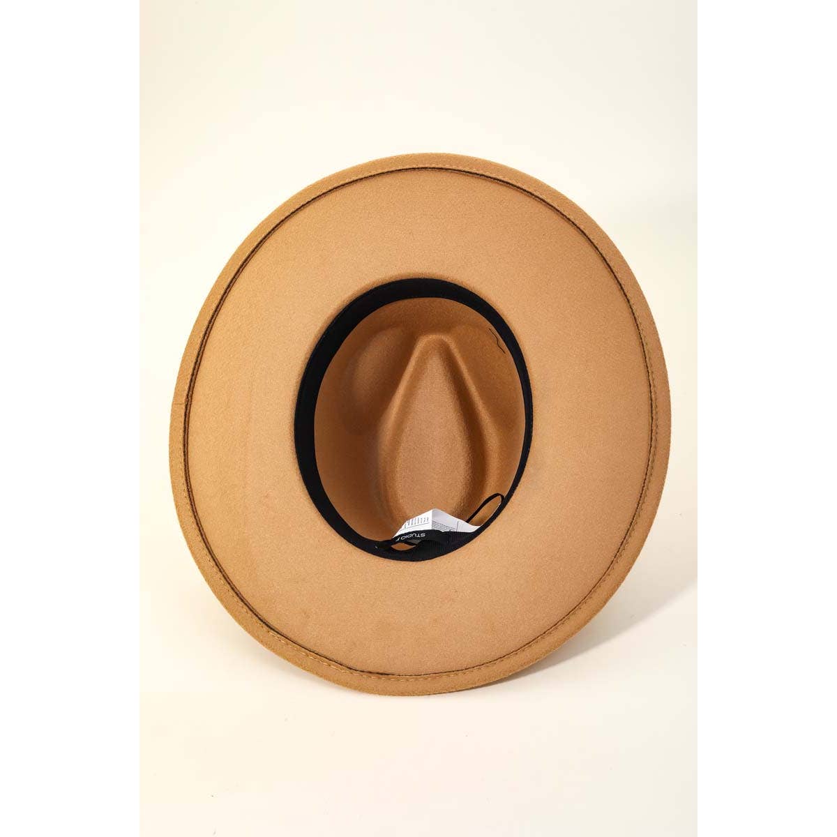 Oval Coin Chain Fedora Hat