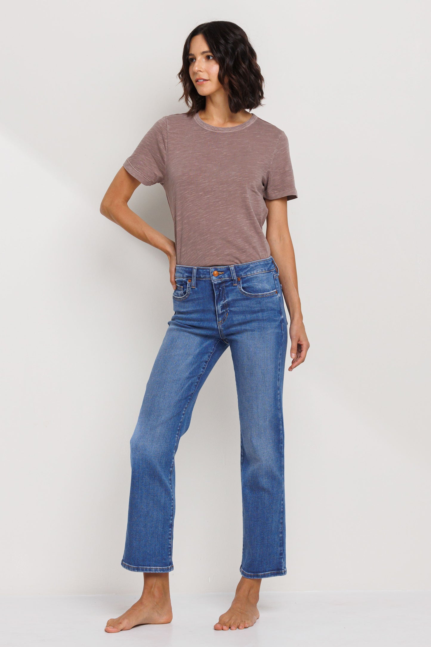 Sneak Peek Slim Straight Jeans