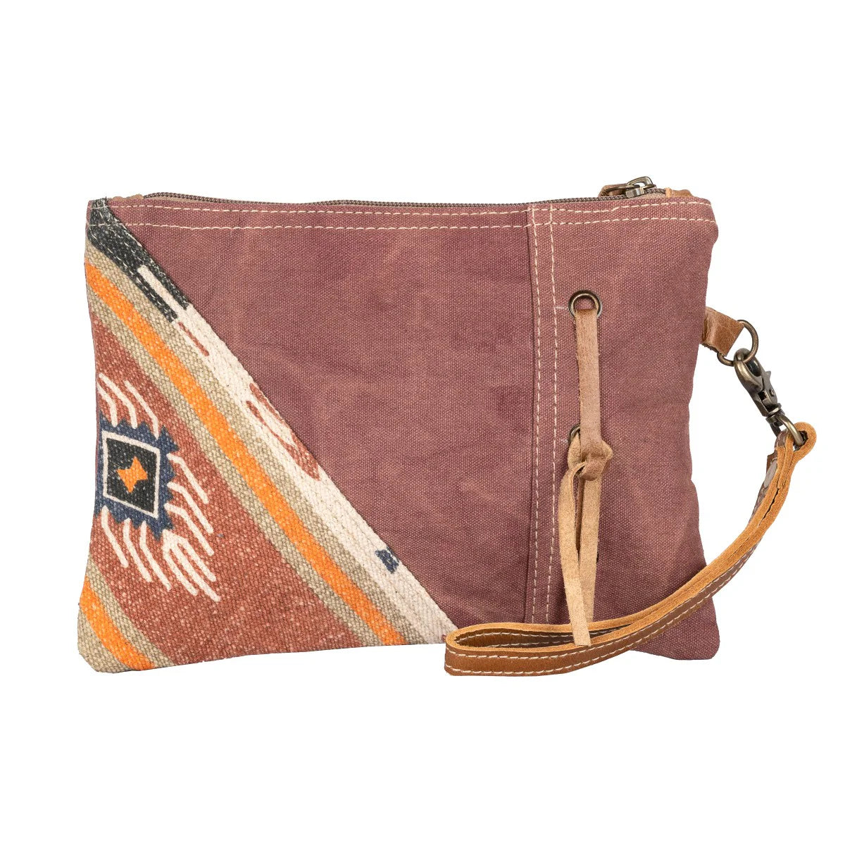 Aztec Wristlet Pouch