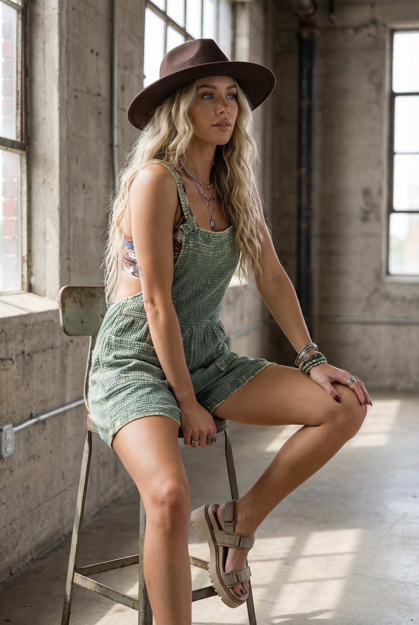 PREORDER- Textured Romper