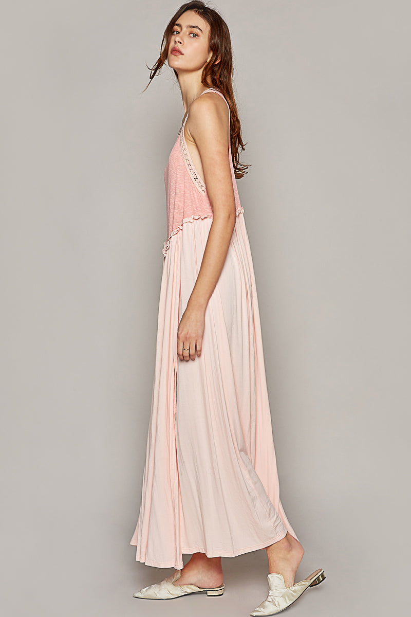 POL Slit Maxi Dress