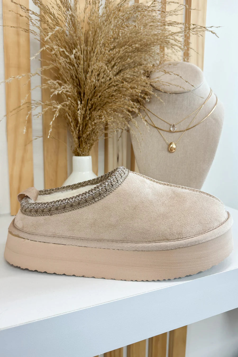 Very G Charlie Platform Slippers