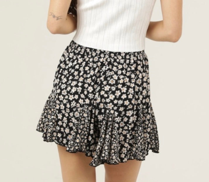 Angie Floral Skort