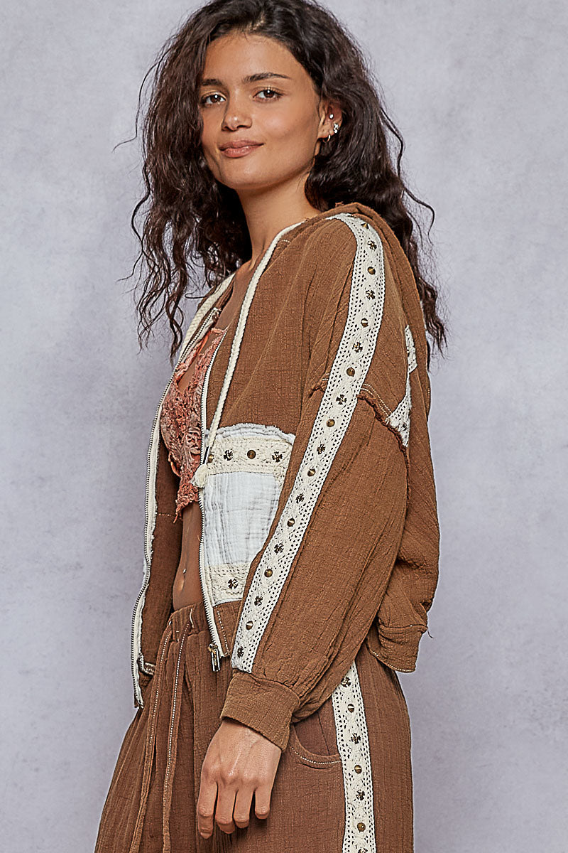 POL Stud Hoodie