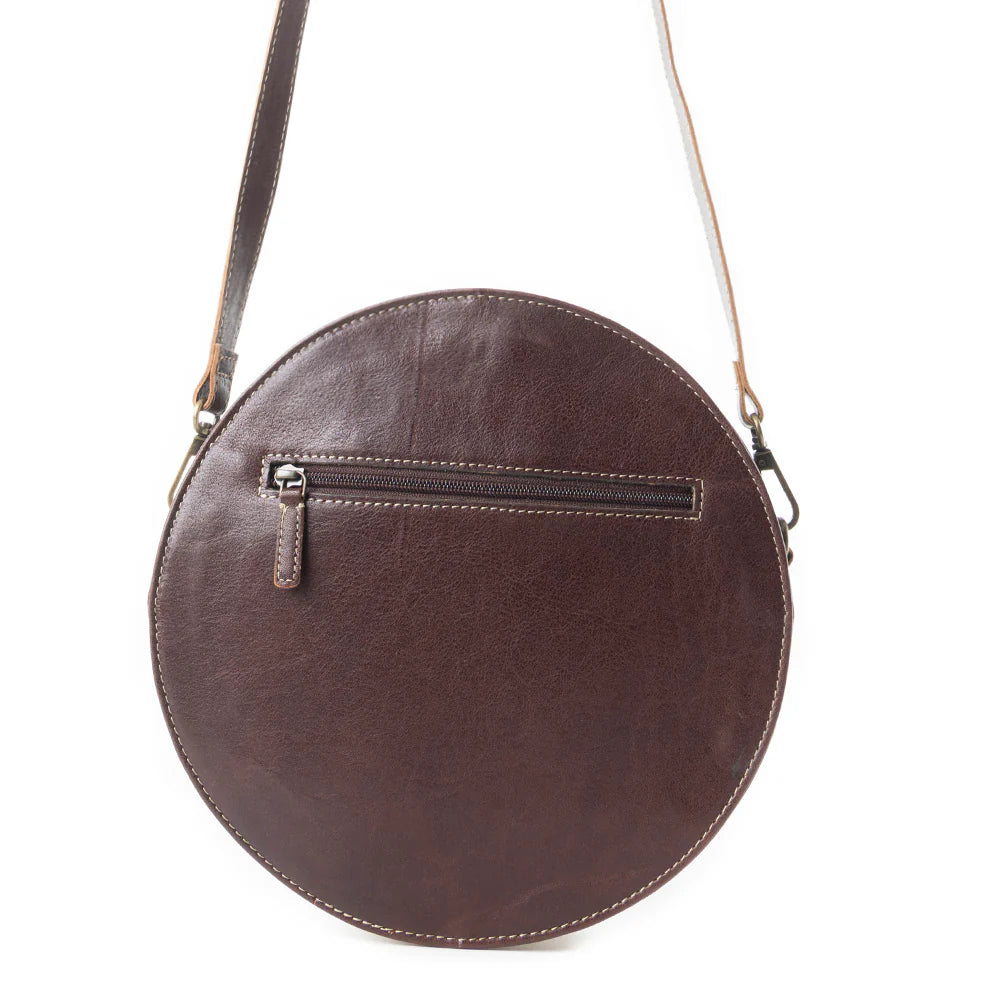 Myra Aztec Round Crossbody