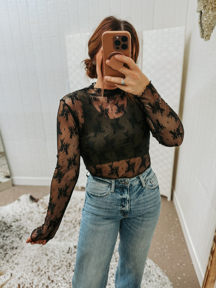 Lace Layering Top