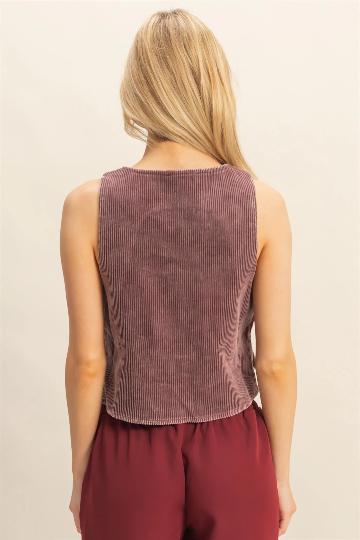 Corduroy Vest