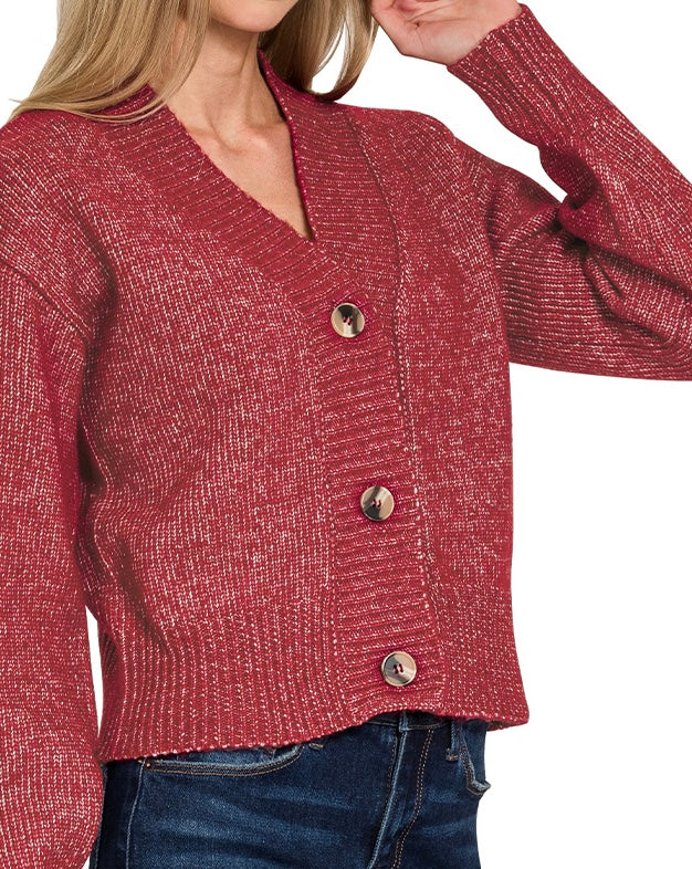 Button Knit Cardigan