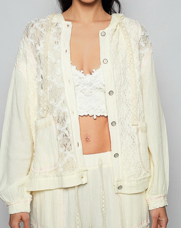 POL Lace Hoodie