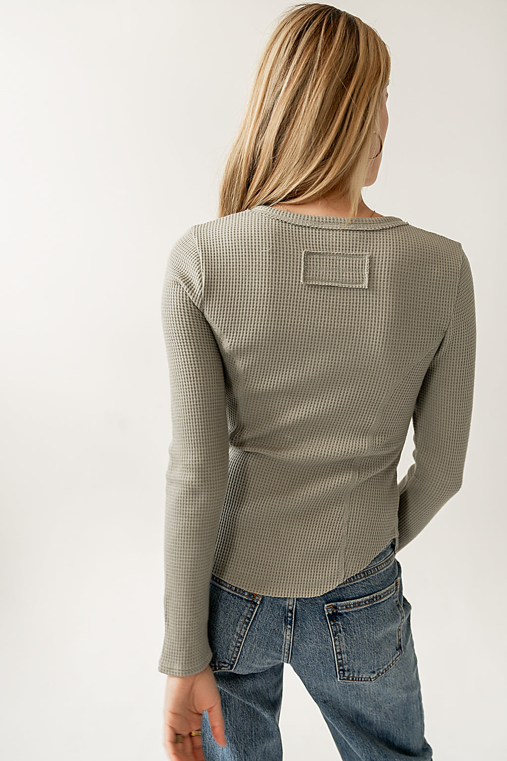 Very J Waffle Knit Top
