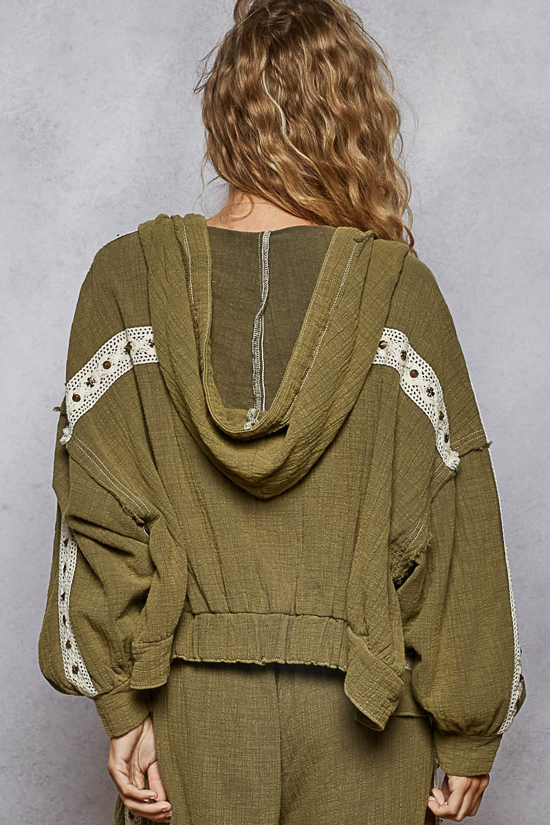 POL Stud Hoodie