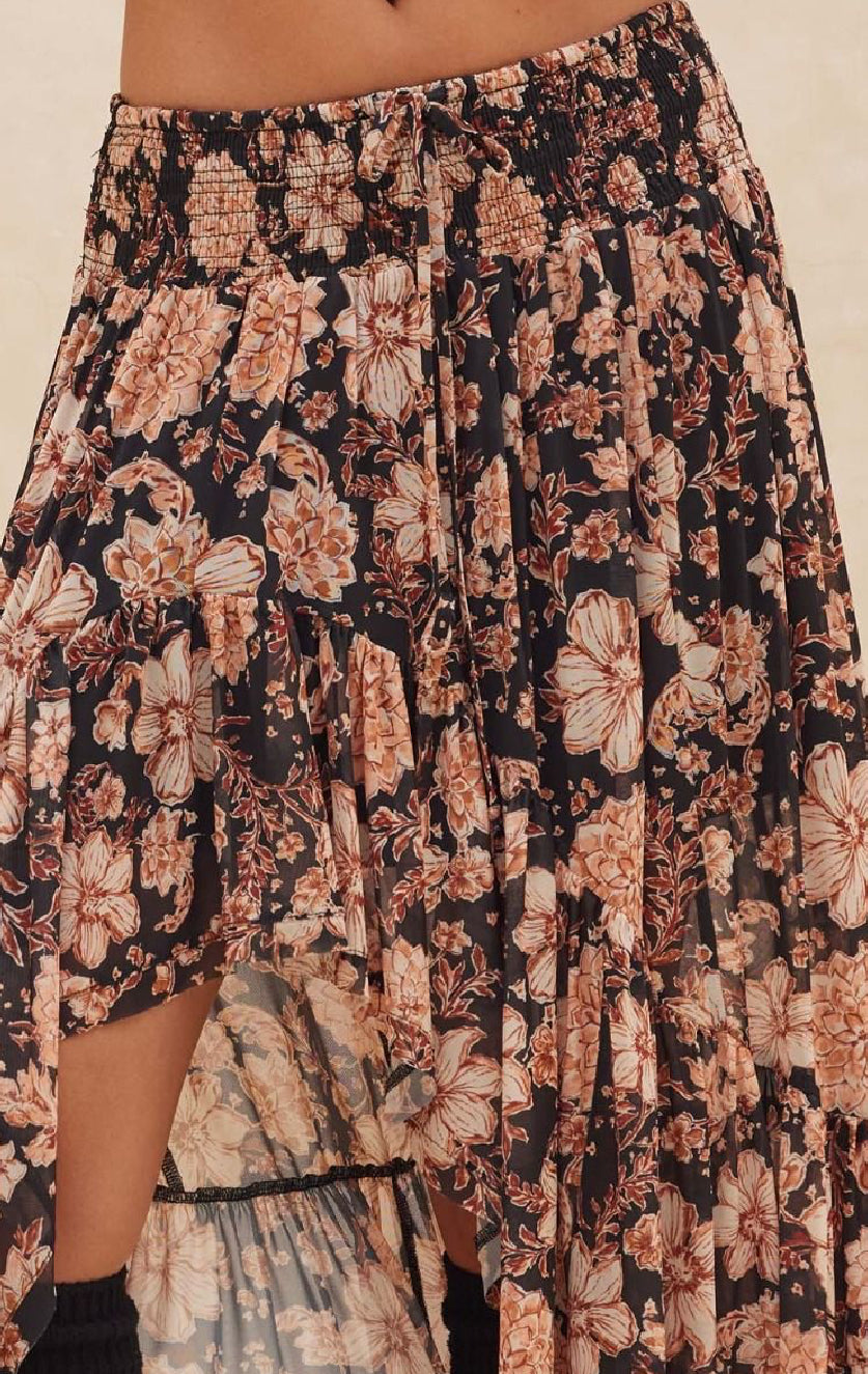 Promesa Flora Asymmetrical Skirt
