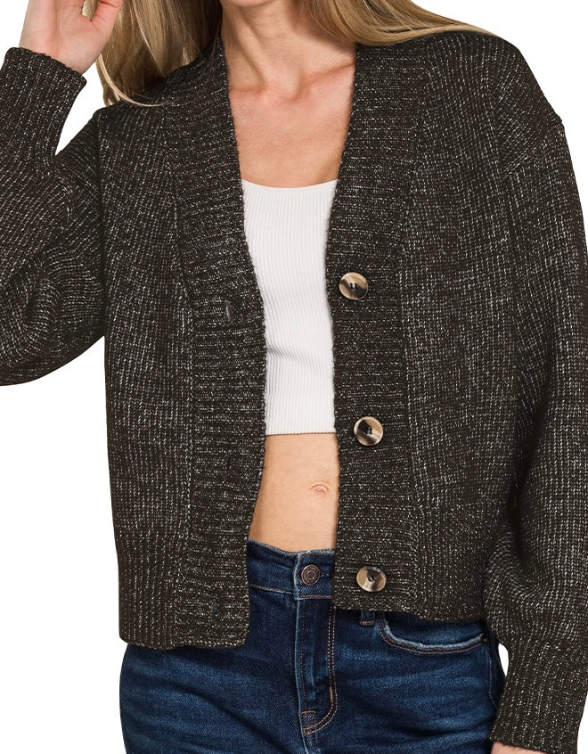 Button Knit Cardigan